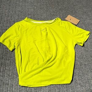 Nike One Luxe Dri Fit Twist Front Top
